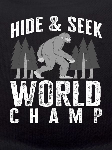 Cache-cache disant Bigfoot Gift