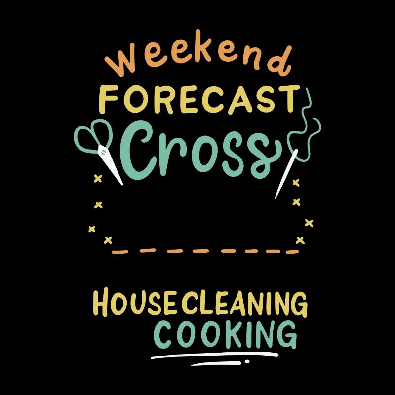 Weekend Forecast Cross Stitch