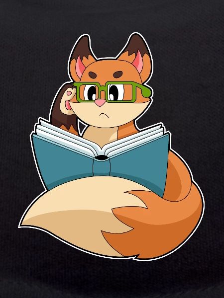 Fox Nerd Book Glasses
