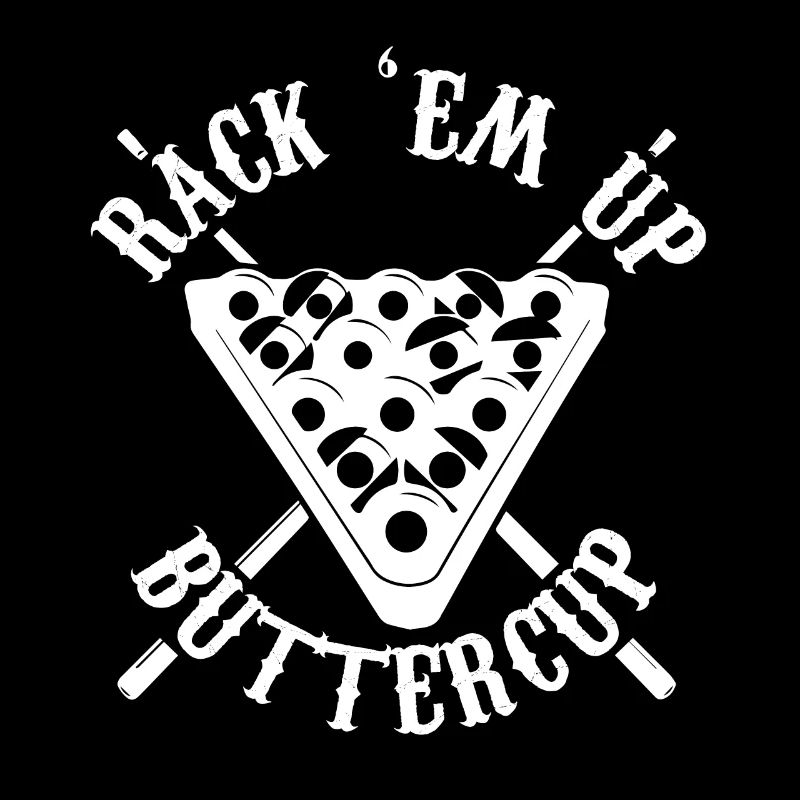 rack em up renoncule Design pour un billird