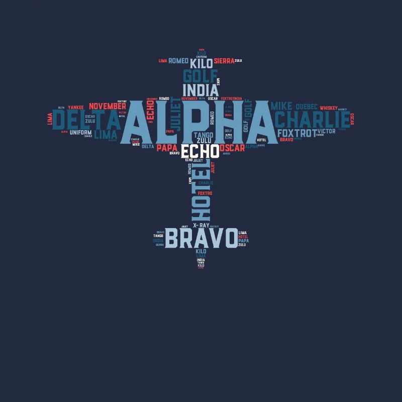 Plane Phonetic Alphabet Aviation Gift ipa
