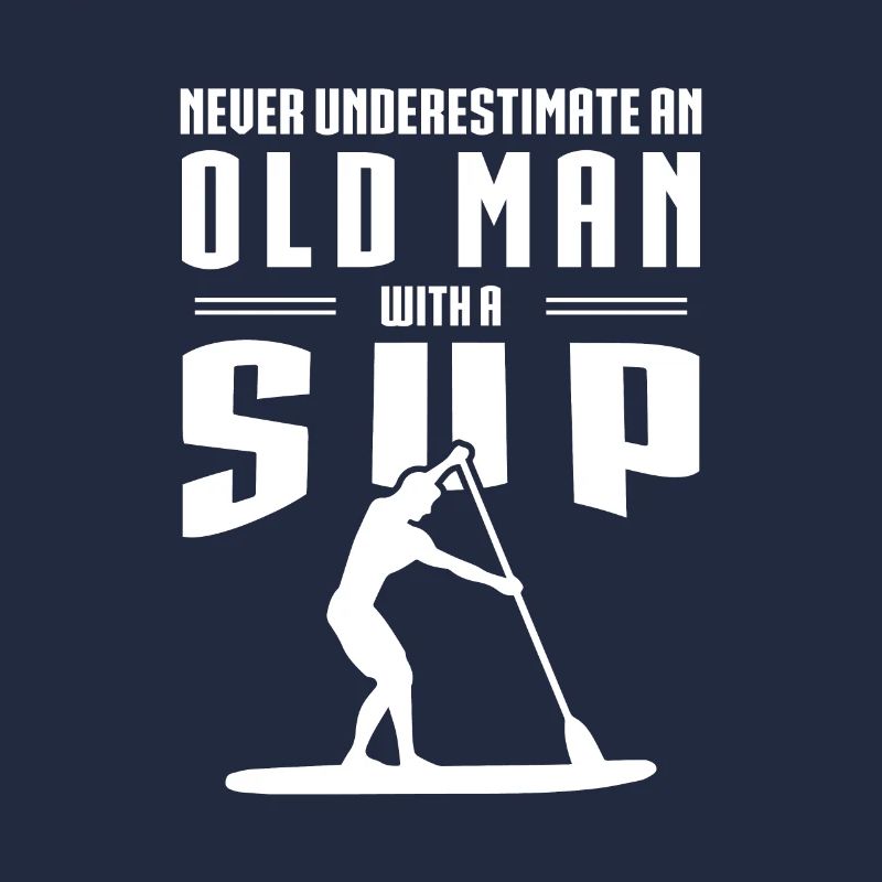 Never Underestimate An Old Man With A SUP