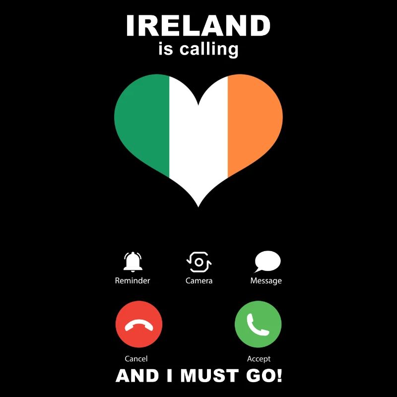 Irland is calling Irland Herz Souvenir