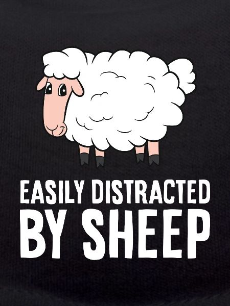 Easily Distracted By Sheep