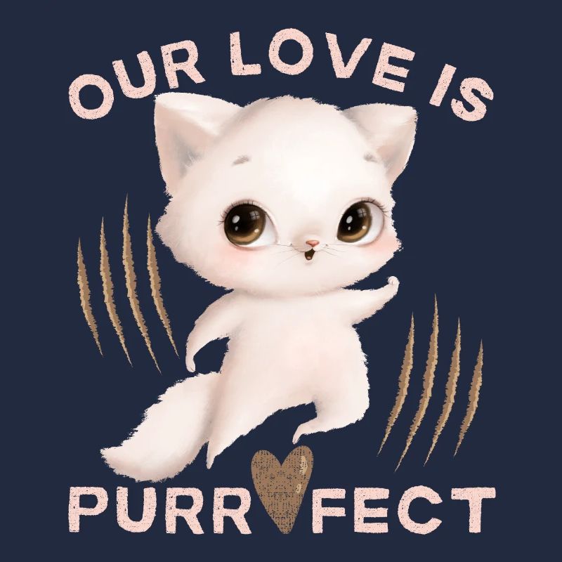 Chat de la Saint-Valentin Saint-Valentin Amour Drôle Dire