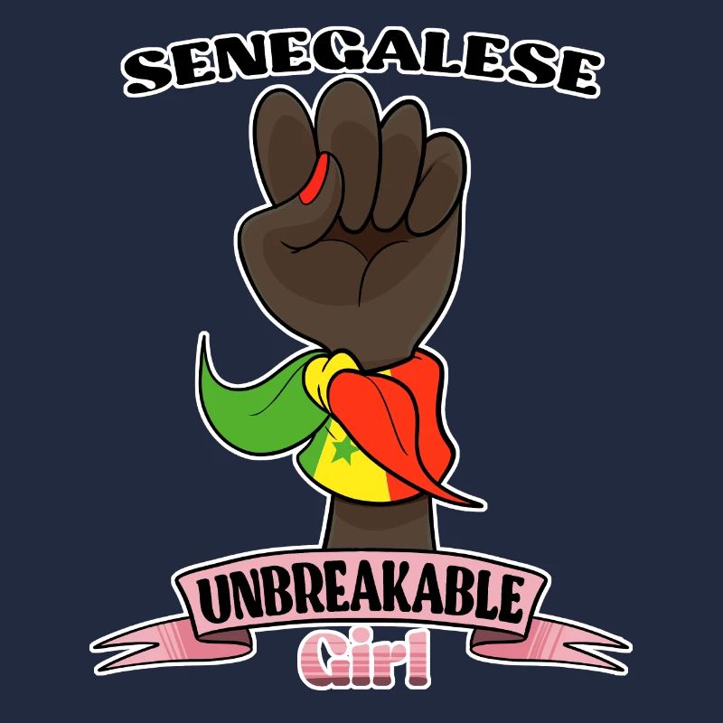 Fille sénégalaise Unbreakable Héritage sénégalais