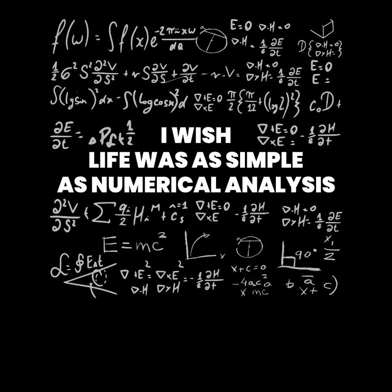 Souhaiter que la vie soit une simple analyse numérique
