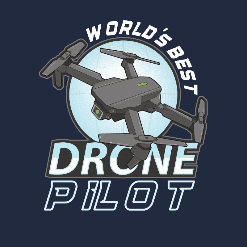 Drohne Pilot Opa Geschenkidee Alter Mann Mit