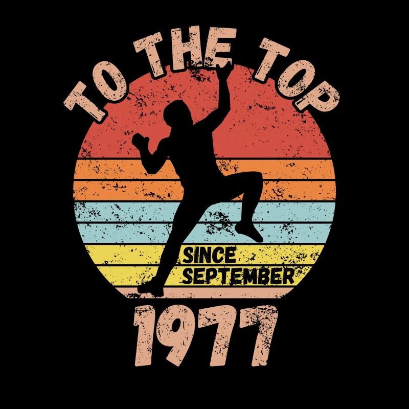 Geburtstag Klettern Bouldern seit September 1977