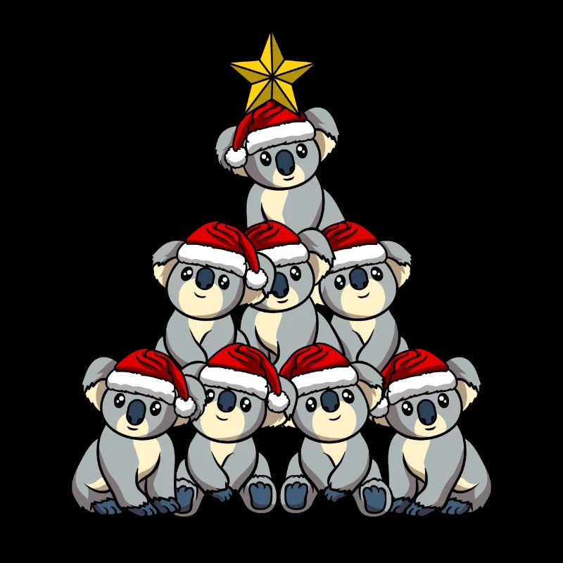 Koala Weihnachtsbaum