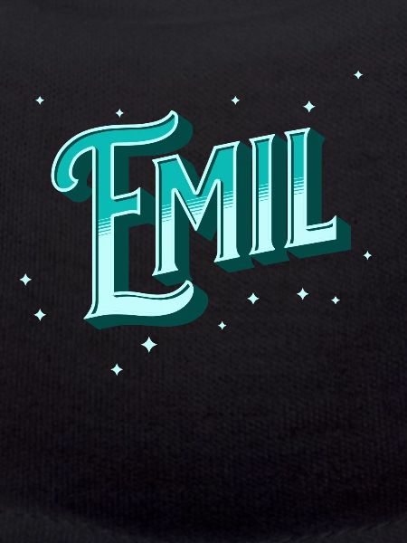 Nom Emil personnalisé