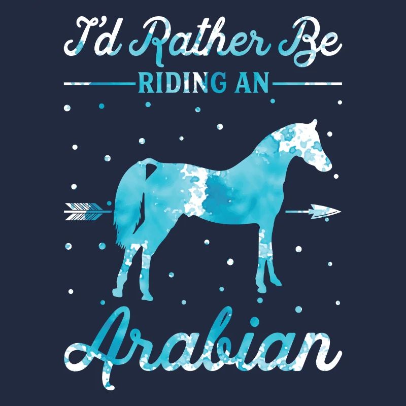 Reiten Auf Einem Arabischen Pferd