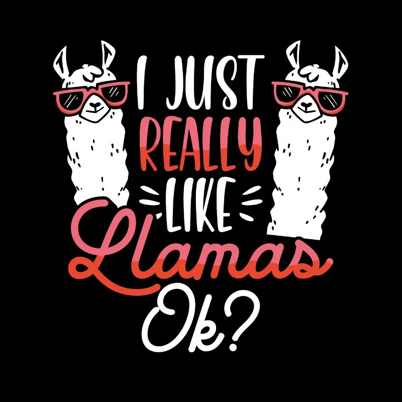 I like llamas very much