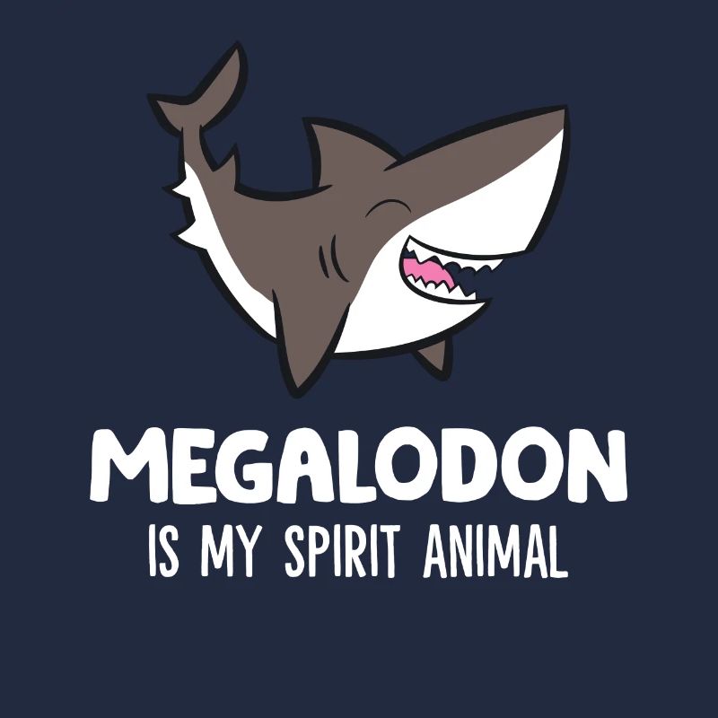 Megalodon est mon âme animale Cuter