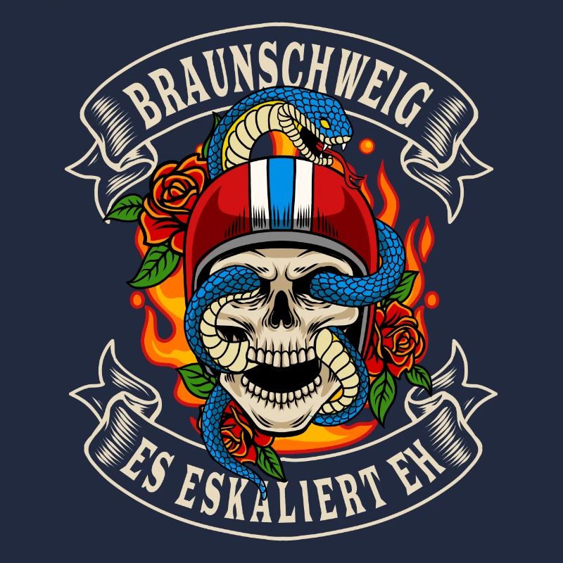 Braunschweig biker gift it escalates anyway