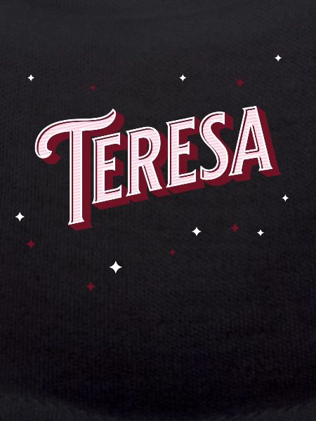 Teresa names personalized