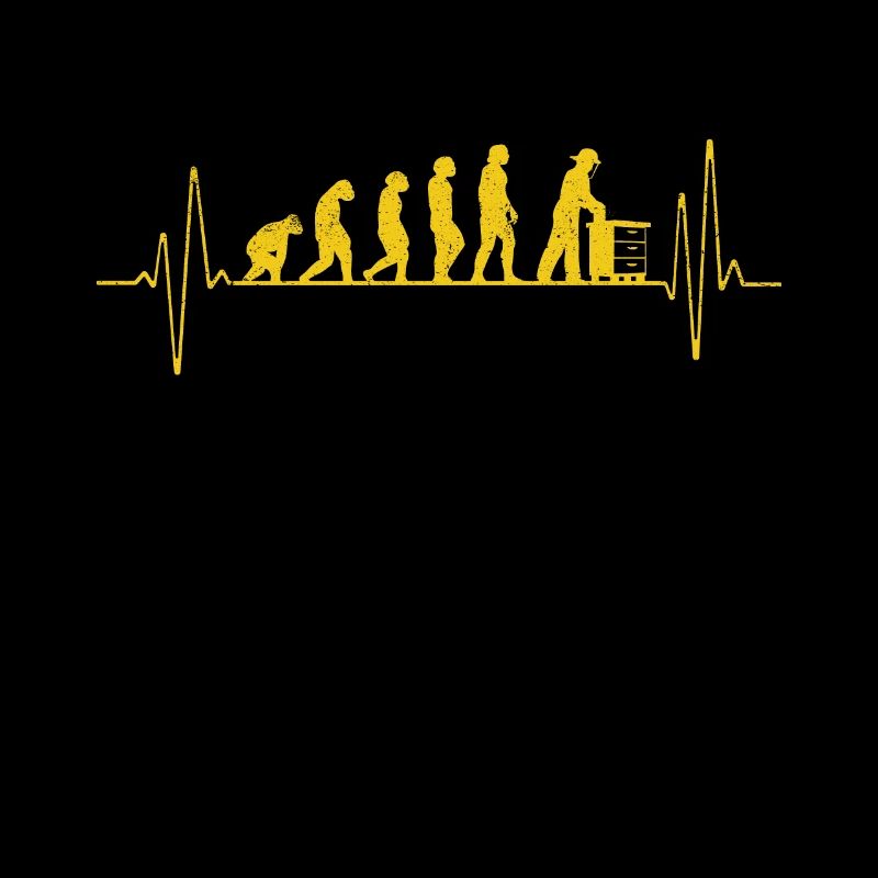 Evolution Imker Shirt - Geschenk Bienenzüchter Imk