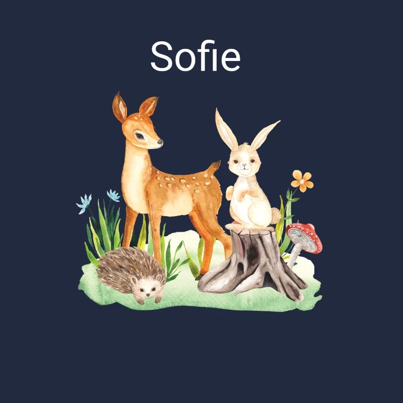 Cerf animal lapin hérisson Sofie