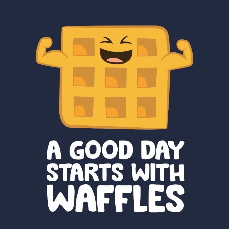 Ein guter Tag fängt mit Waffeln an