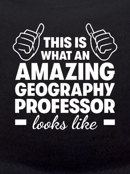 Professeur de géographie incroyable