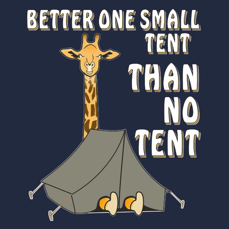 GIRAFFE CAMPING BETTER ONE SMALL TENT