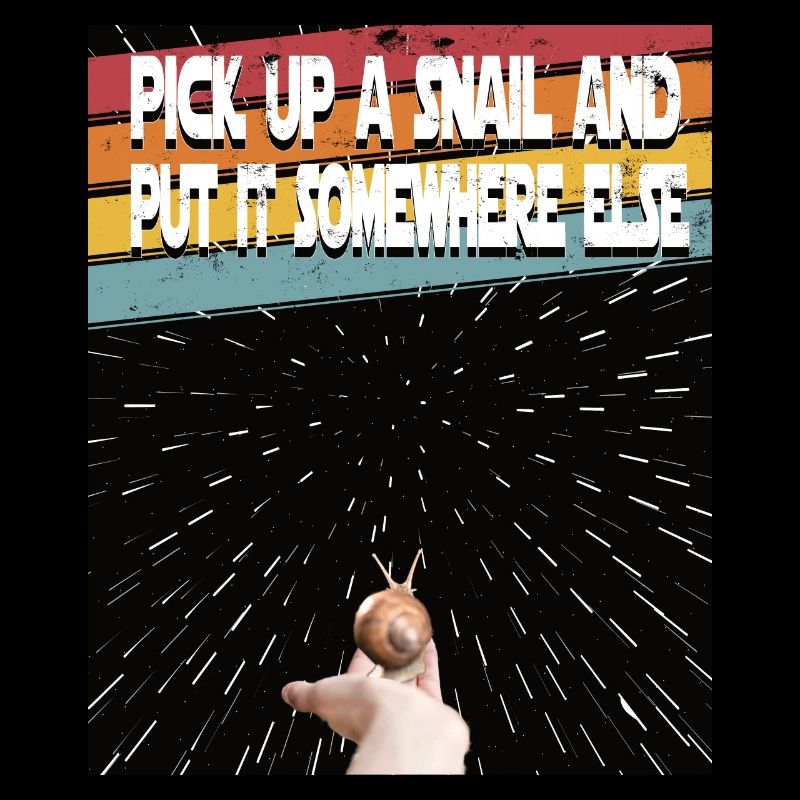 Space Snail Space Snail Retro