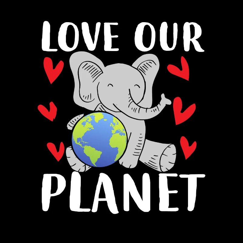 Aimez notre planète Elephant Earth