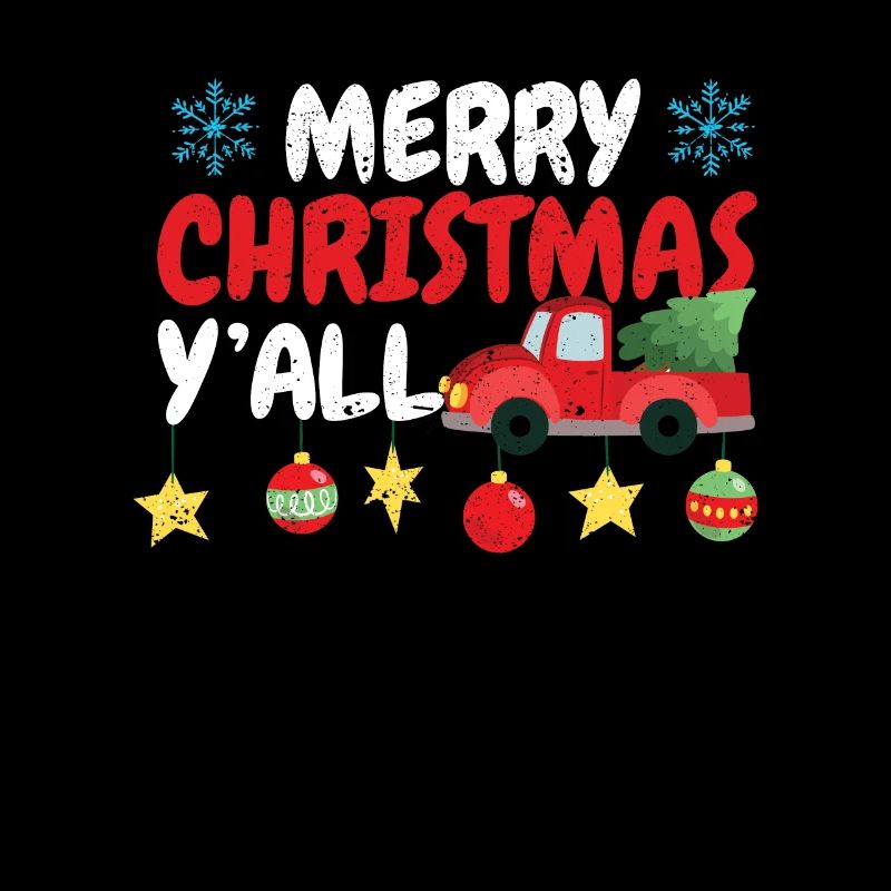 Joyeux Noël Y’all Drôle Noël PJs Vacances