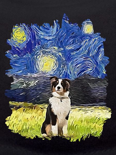 Starry Night - Australian Shepherd