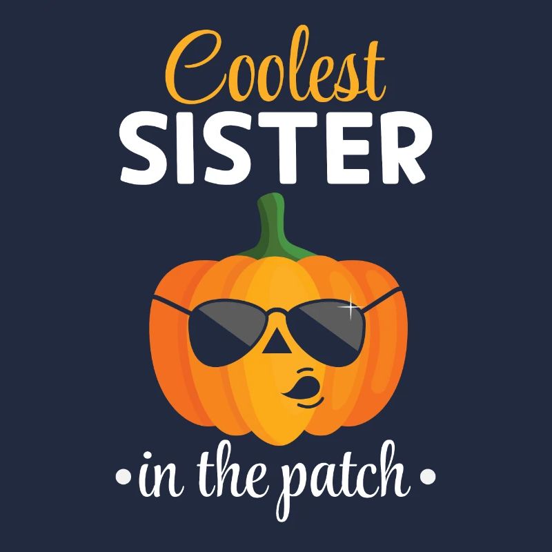 Halloween La sœur la plus cool dans le patch I Sœur Pum