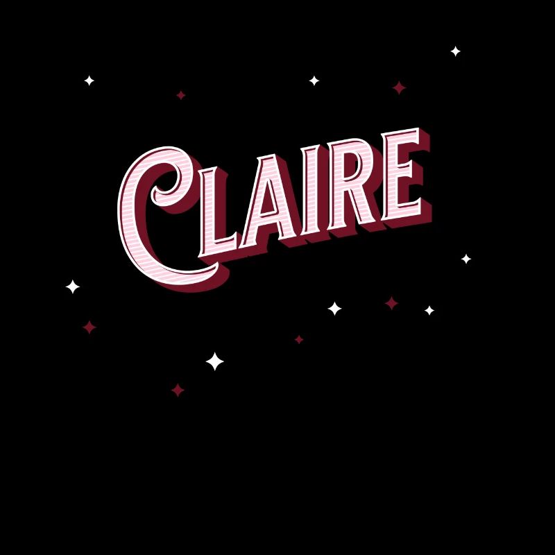 Claire name personalized