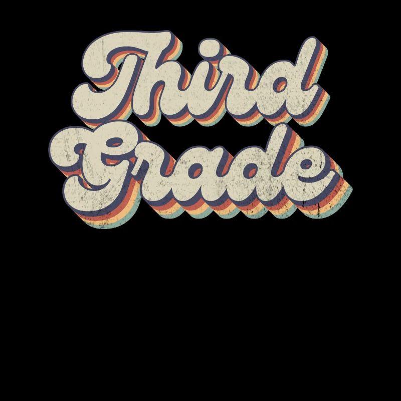 Boho Rainbow - Third Grade Teacher