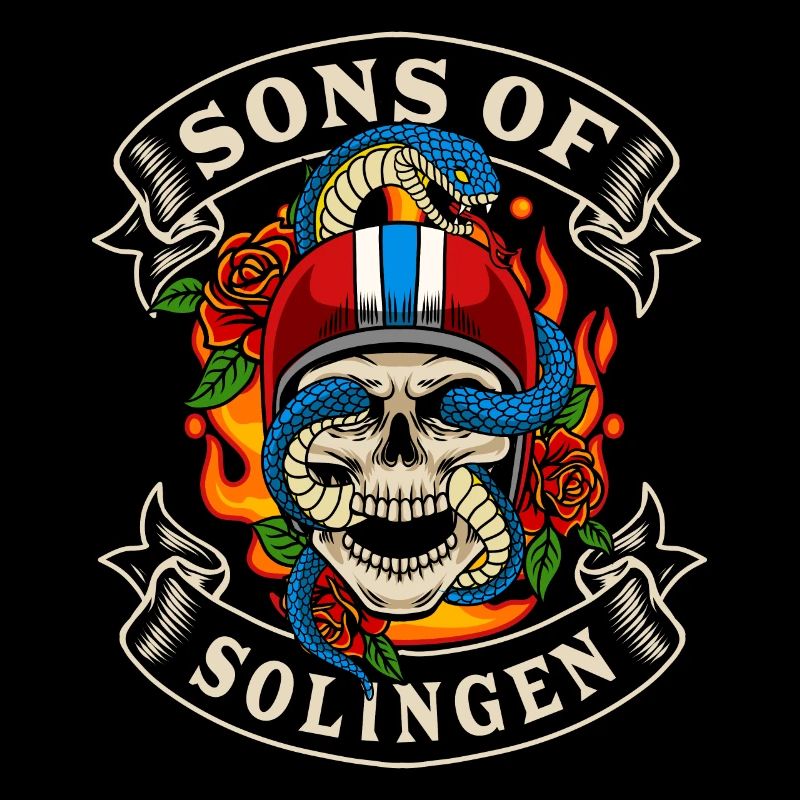 Solingen Biker Gift sons of Solingen