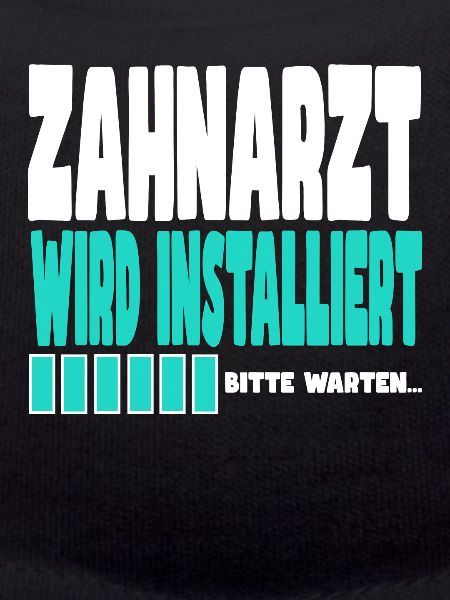 Zahnarzt wird installiert