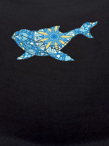 Mandala Whale Geometry Pattern