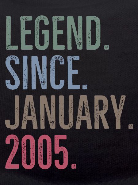 Legend Since January 2005