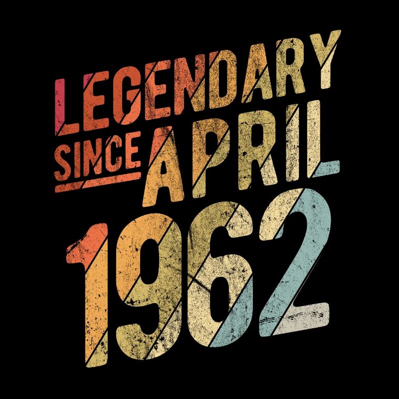 60th Birthday Gift Legendary Since April 1962 60 Y
