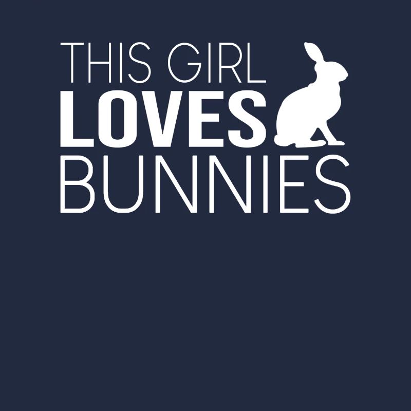 Mädchen Hase Spruch