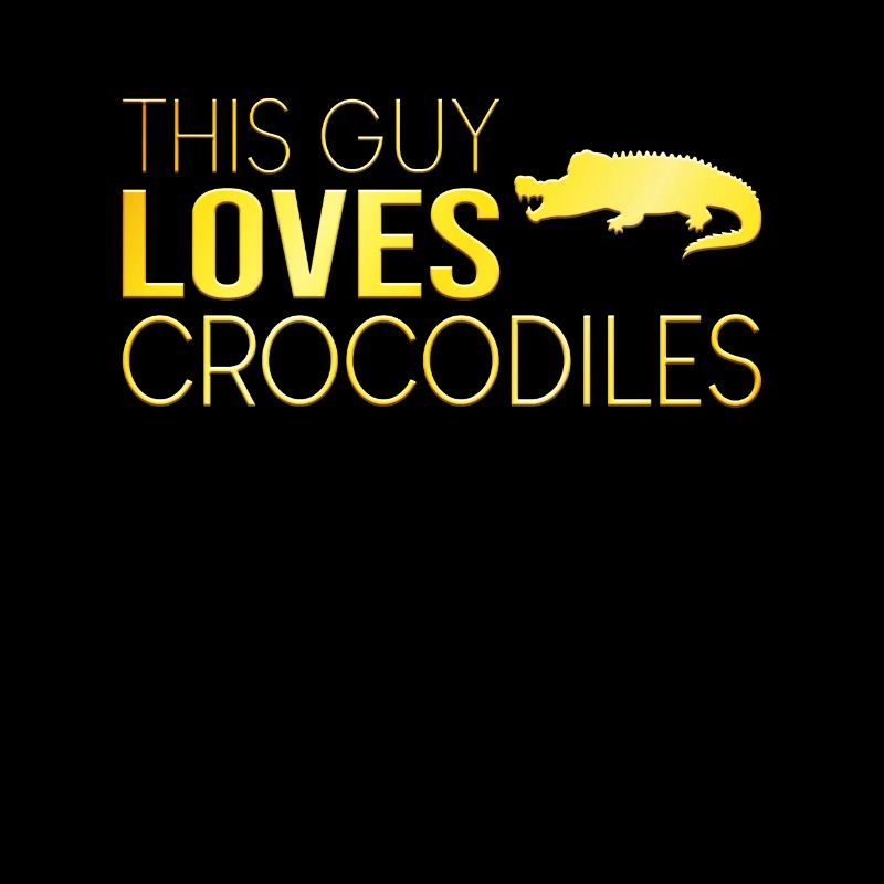 Typ Krokodil Spruch