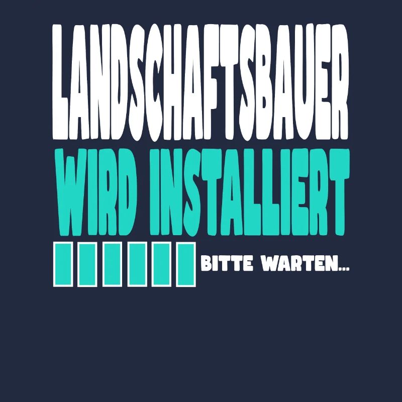 Landschaftsbauer wird installiert