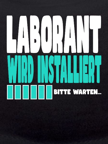 Laborant wird installiert