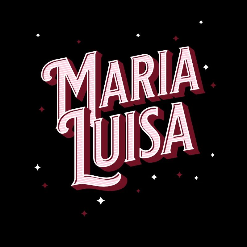 Maria Luisa name personalized