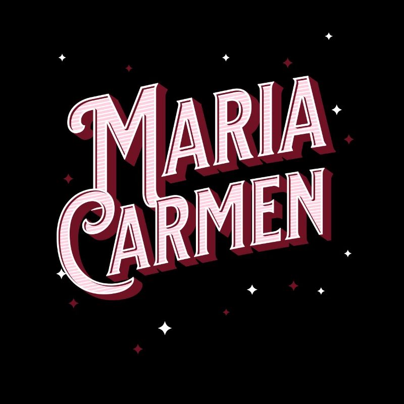 Maria Carmen name personalized