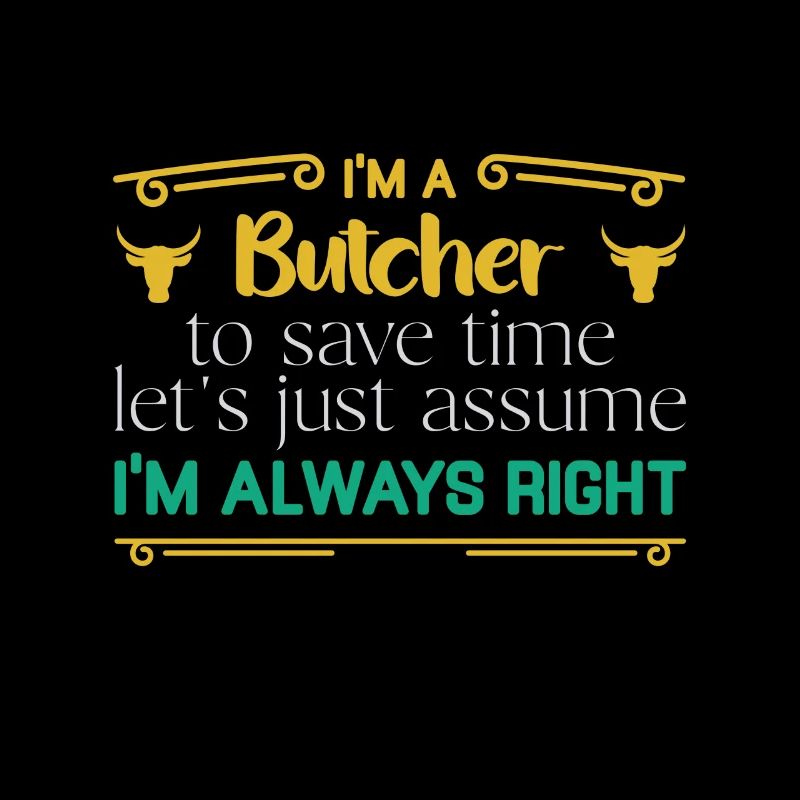 Butcher Cadeau Boucher Boucher Maître Boucher