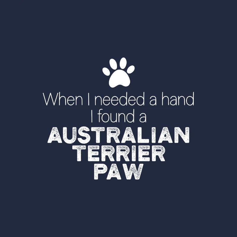 Hand Australian Terrier Pfote