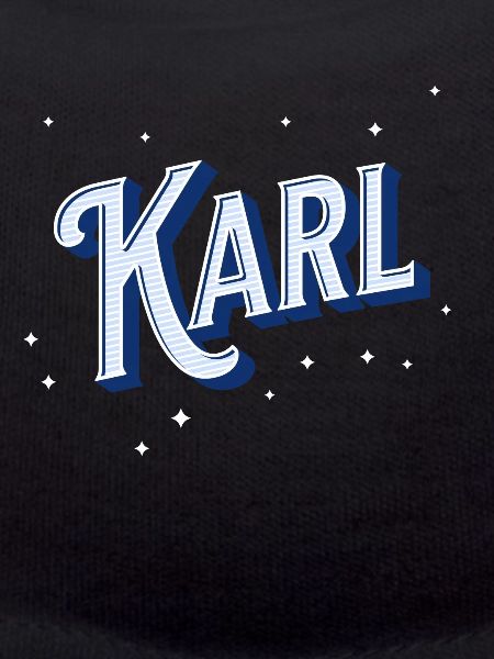 Karl name personalized