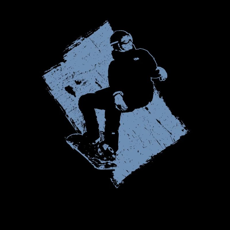 Snowboard Snowboarder Grunge Design
