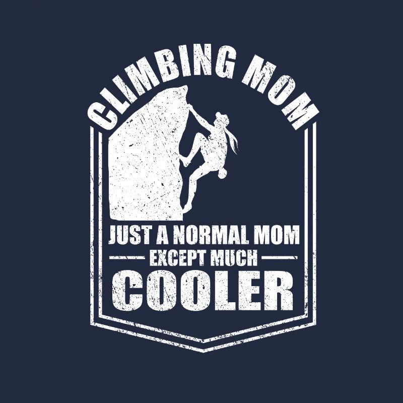 Mama Klettern Wie Eine Normale Mutter Kletterer