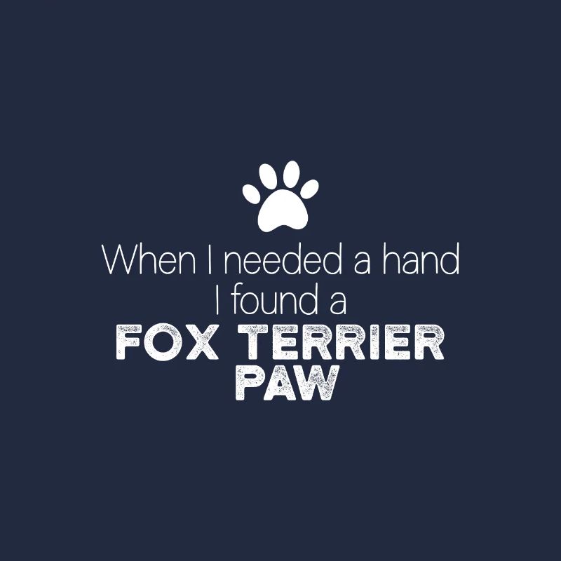 Main Fox Terrier Patte
