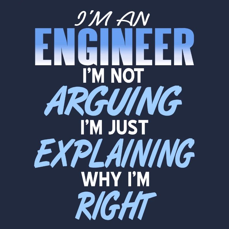 I'm An Engineer I'm Not Arguing Just Explaining